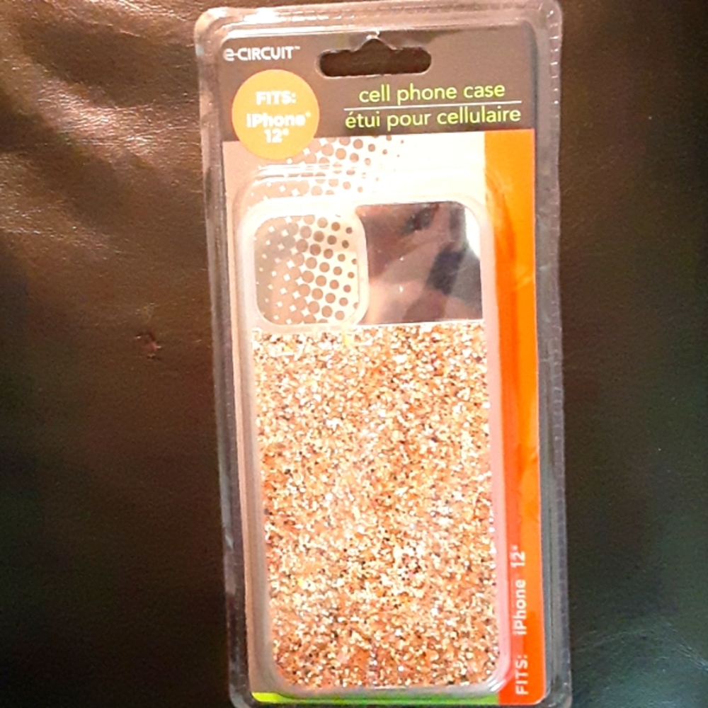 E-circuit iPhone 12 case cover gold